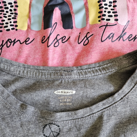 9 of youth large 10 12 t-shirts and long sieve t-shirts - Picture 3 of 10